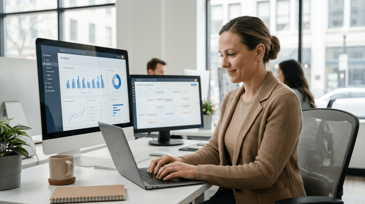 Vad gör en Social media manager?