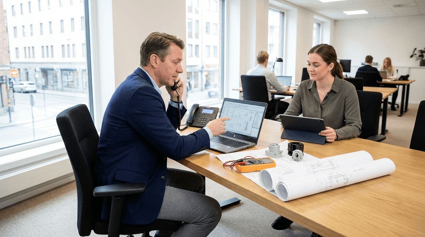 Teknisk säljare - Utbildningsvägar och specialiseringar